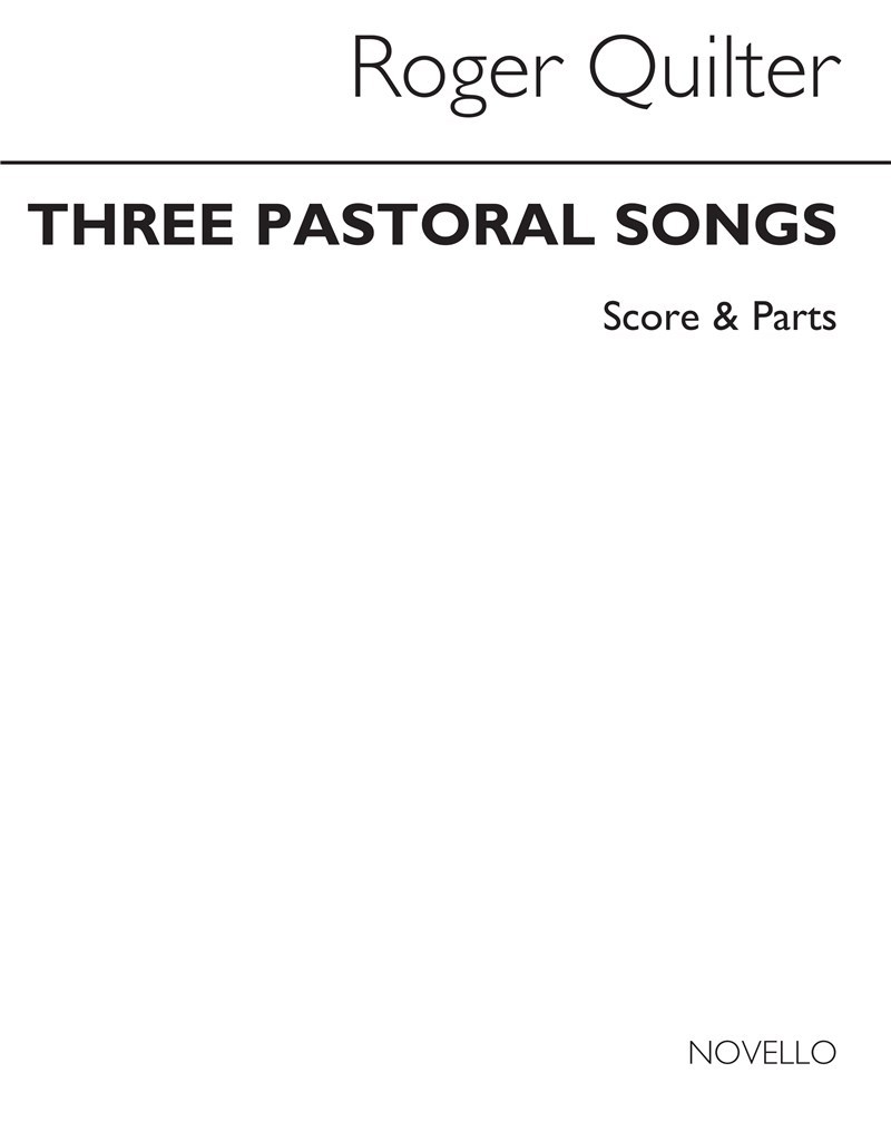 Three Pastoral Songs Op22 Sc/Pts